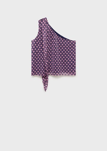 MANGO TEEN Top 'Chiffy' in Purple