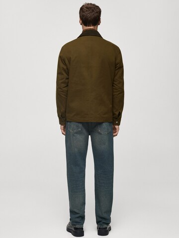 Veste mi-saison 'Demi' MANGO MAN en vert