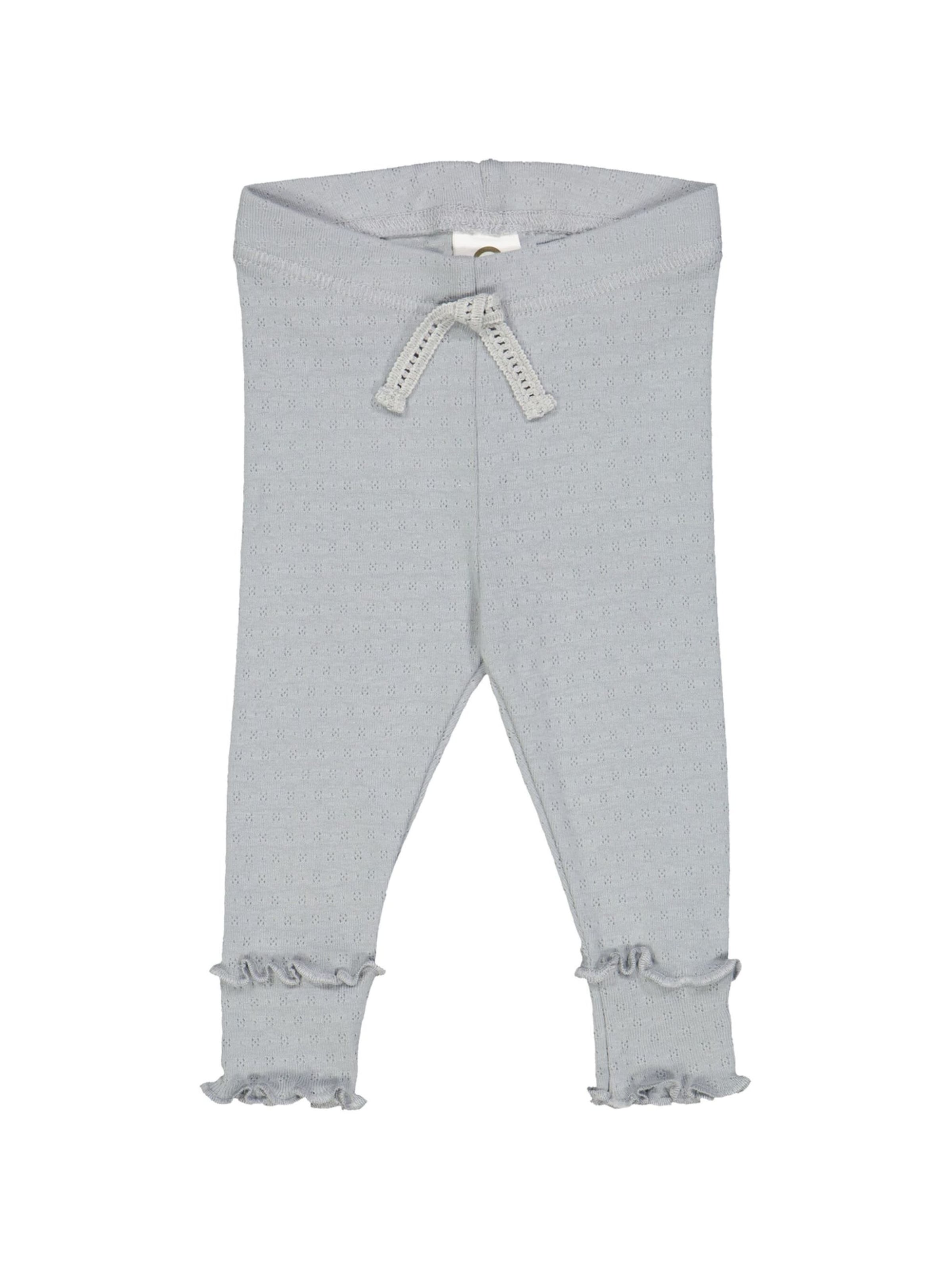 Müsli by GREEN COTTON - Slimfit Leggings em cinzento: frente