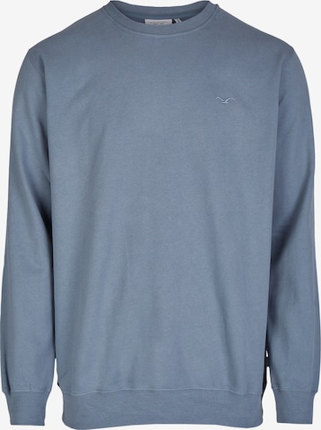 Cleptomanicx Sweatshirt 'Ligull' in Blue: front