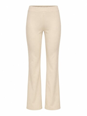 Pantalon Ethiquet en beige : devant