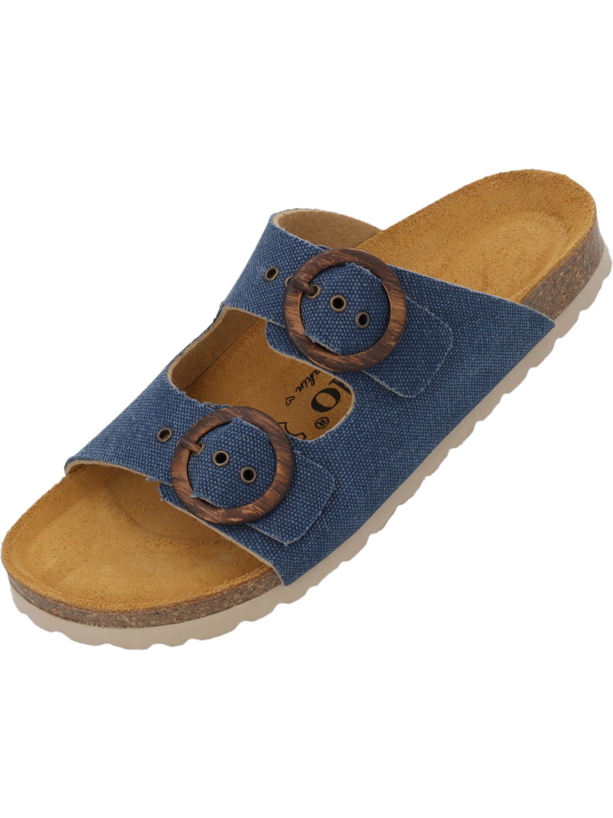 Palado by Sila Sahin Pantolette 'Palado Andeci by Sila Sahin'‌‌‌‌‌‌‌‌‌‌ in Blau: Vorderseite