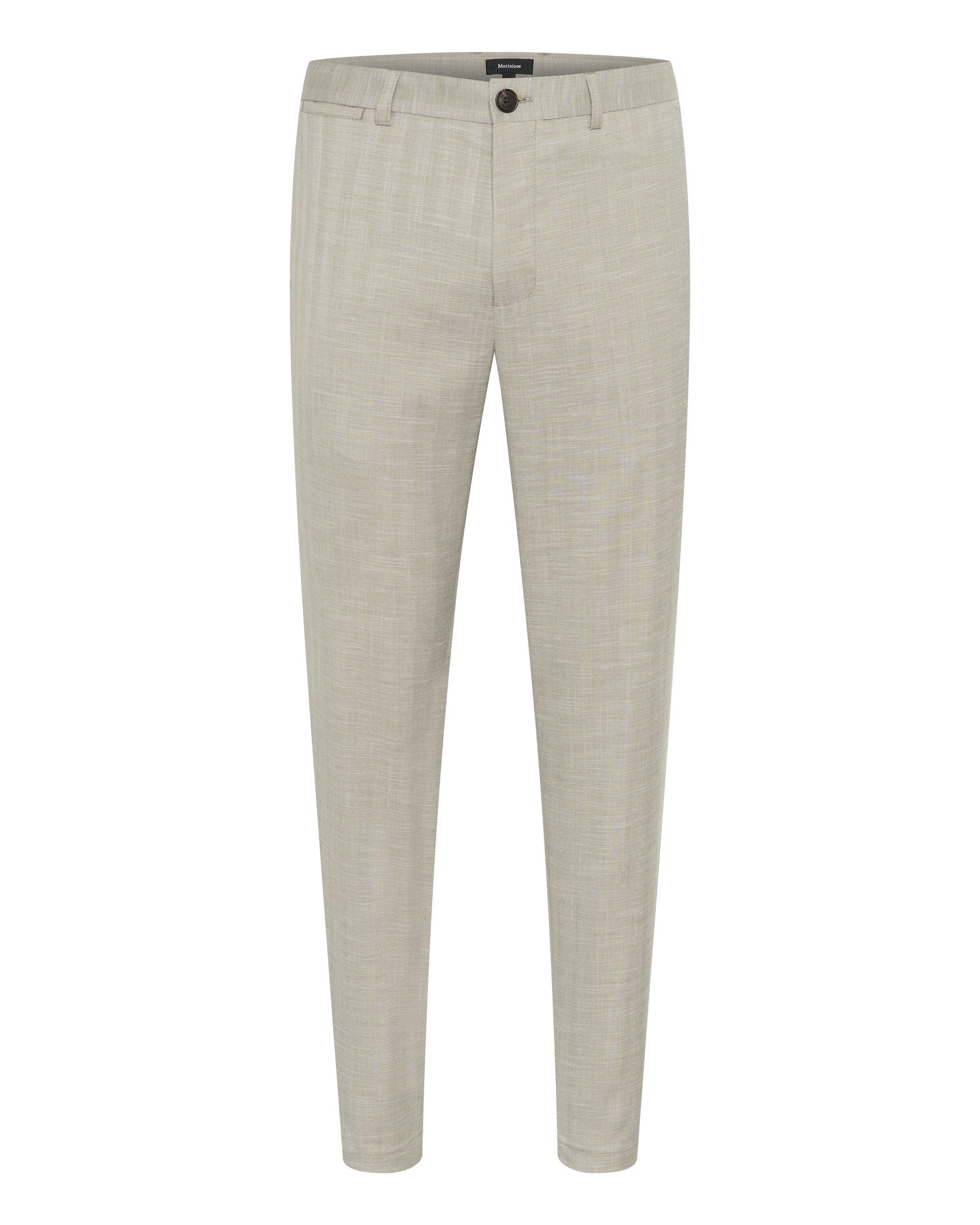 Matinique Slim fit Trousers 'Liam' in Beige: front