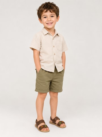 LIO&Friends Sandal 'LIO&friends - Kindersandale - Jungen - Barfußsandale - braun' i brun: framsida
