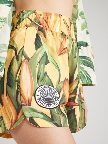 ADIDAS PERFORMANCE Свободный крой Спортивные штаны 'Adidas x FARM Rio' в Желтый