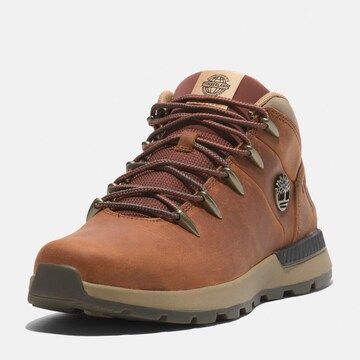 TIMBERLAND Lace-Up Boots 'Sprint Trekker' in Brown: front