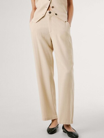 Regular Pantalon 'Stella' Pepe Jeans en beige : devant