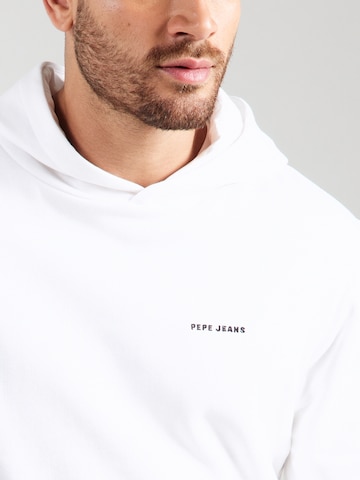 Pepe Jeans - Sudadera en blanco