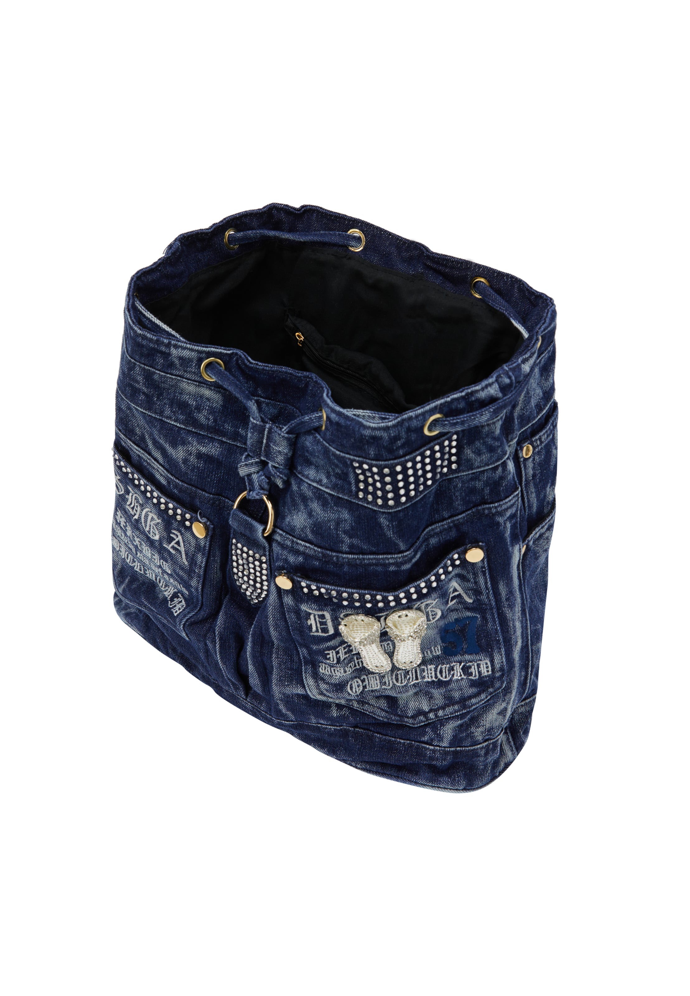 myMo ROCKS Σακίδιο πλάτης 'Rocks' σε μπλε