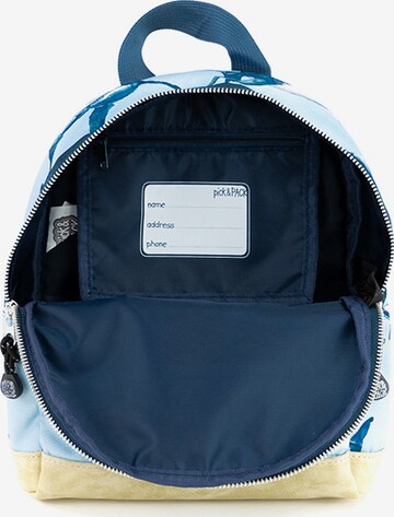 Pick & Pack Backpack 'Shark' in Blue
