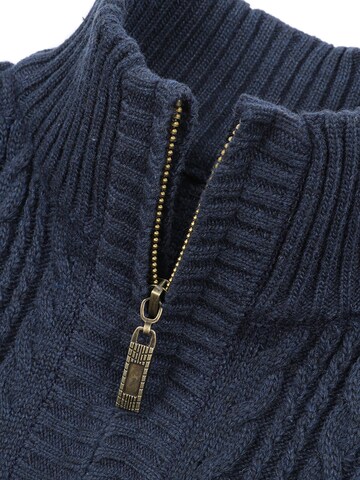 YOUTHUP Strickjacke 'Schmiegsam'‌‌‌ in Blau