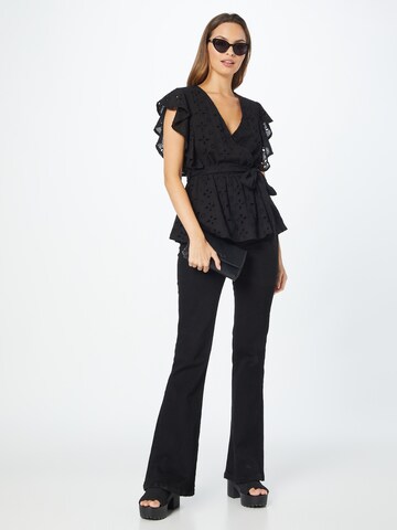 Camicia da donna 'JOSSA' di In The Style in nero