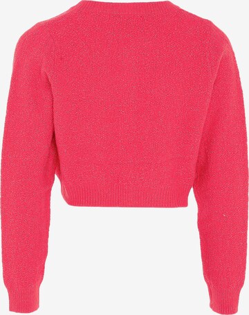 myMo at night Knit Cardigan in Pink