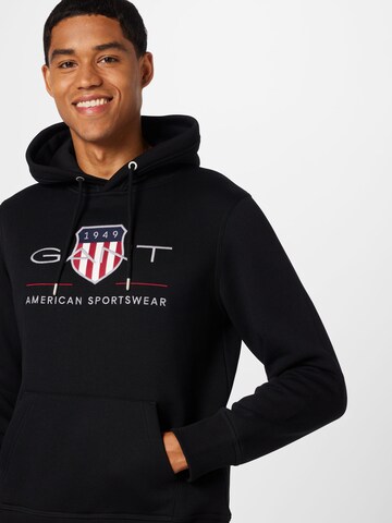 GANT - Sweatshirt em preto