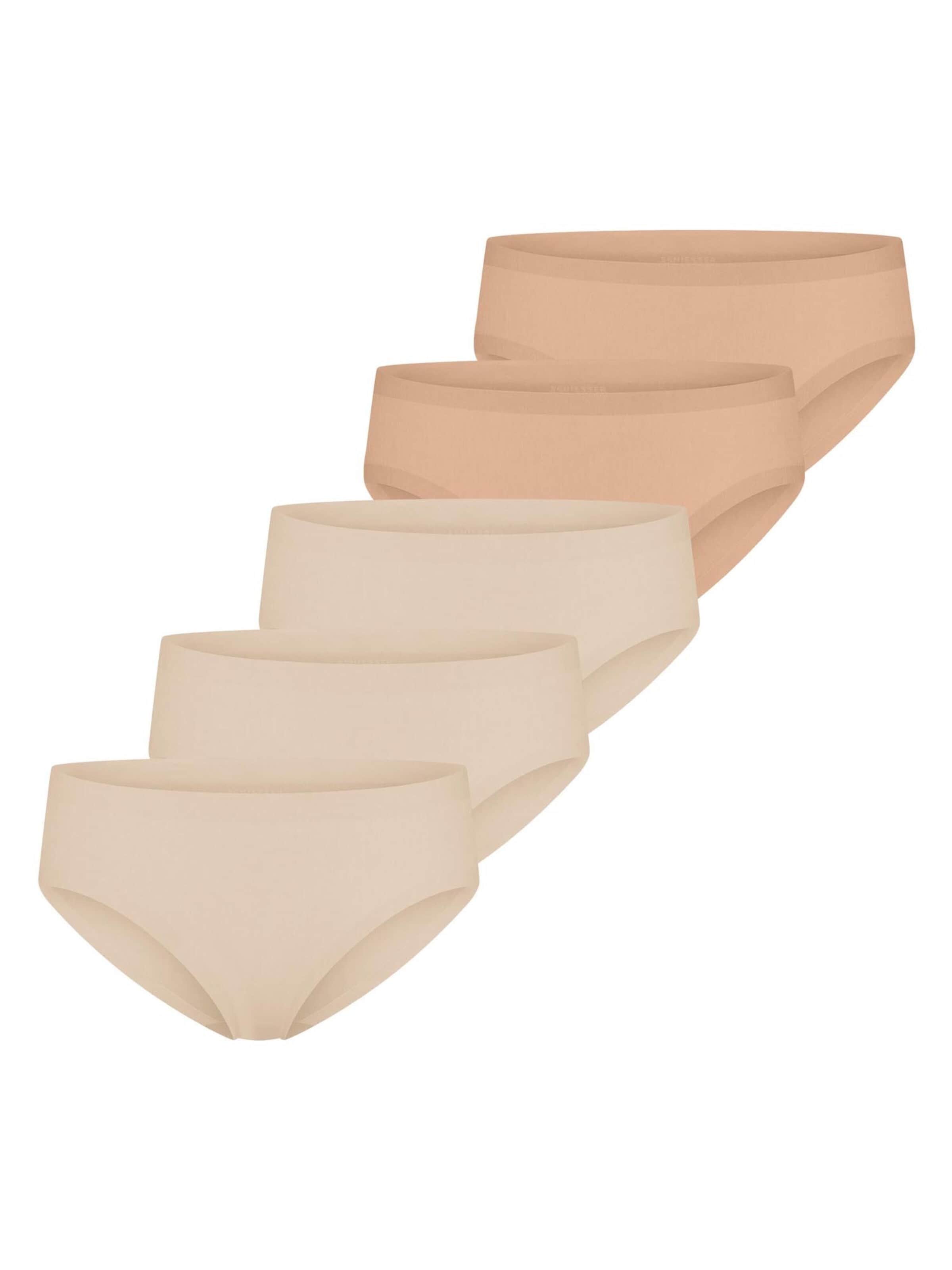 SCHIESSER Slip 'Invisible Cotton'‌‌‌‌‌‌ in Braun: Vorderseite