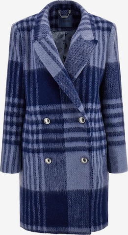 GUESS Between-Seasons Coat in Blue: front
