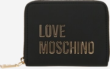 Love Moschino Πορτοφόλι 'BOLD LOVE' σε μαύρο: μπροστά