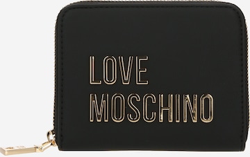 Love Moschino Wallet 'BOLD LOVE' in Black: front