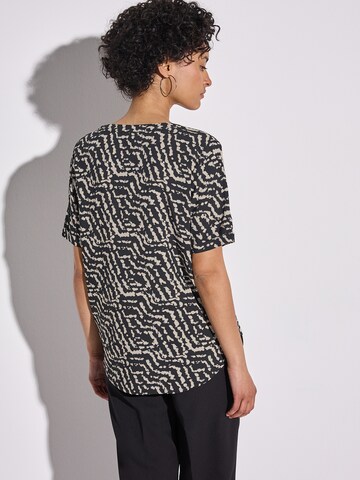 STREET ONE Bluse i sort