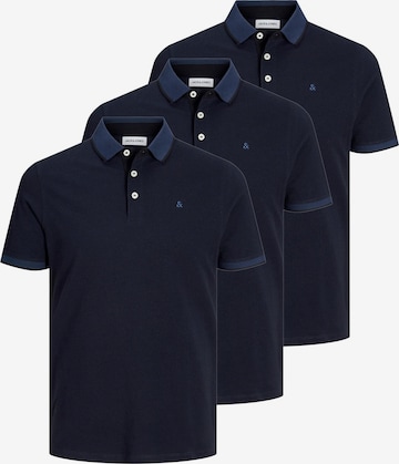 JACK & JONES Shirt 'Paulos - Slim Fit' in Blue: front