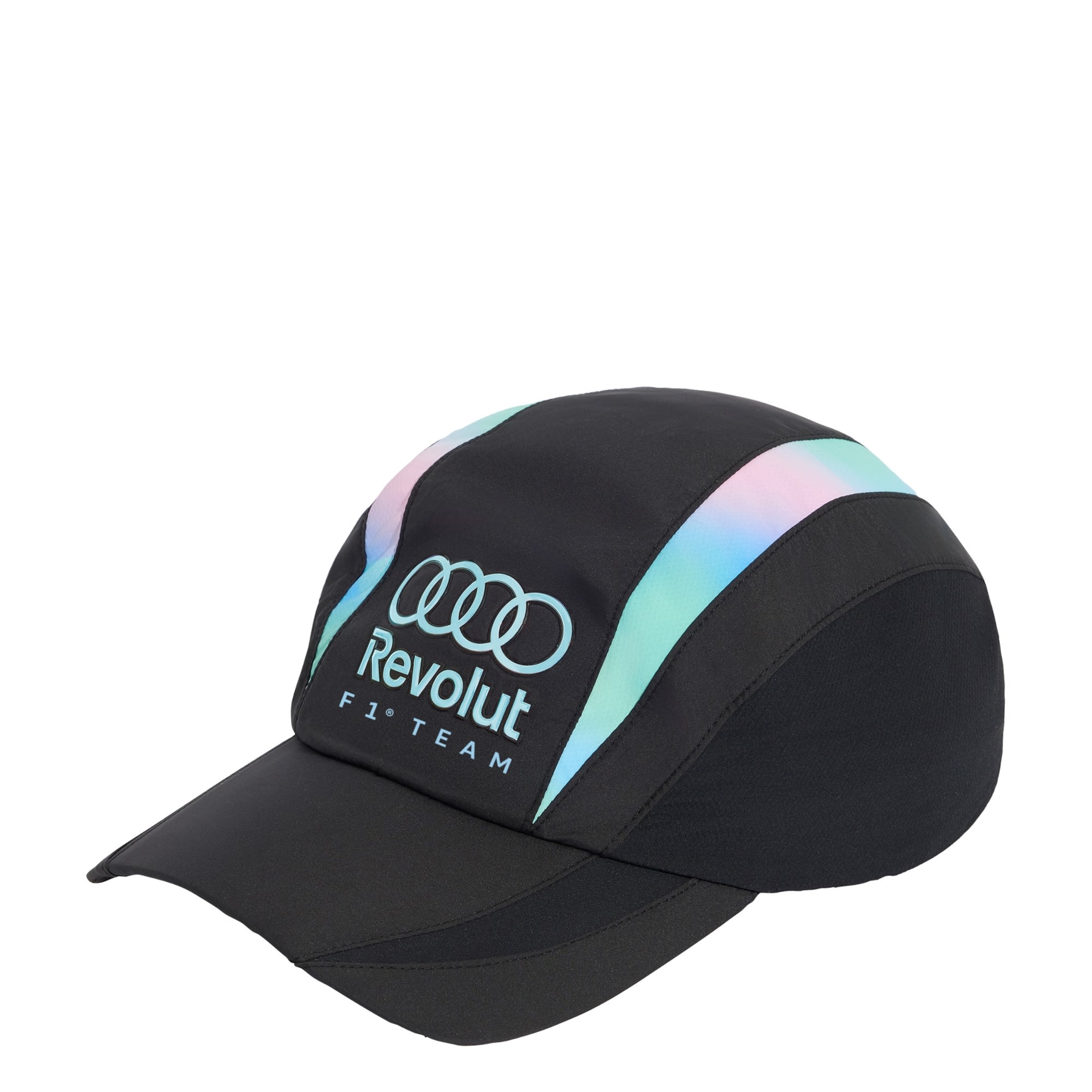 ADIDAS PERFORMANCE Sportcap 'Audi Revolut F1 Team Teamgeist' in Schwarz: Vorderseite