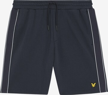 Lyle & Scott Broek in Blauw: voorkant