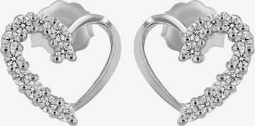 Akzent Earrings '"Selly" aus 925 Sterlingsilber, rhodiniert, langlebig' in Silver: front
