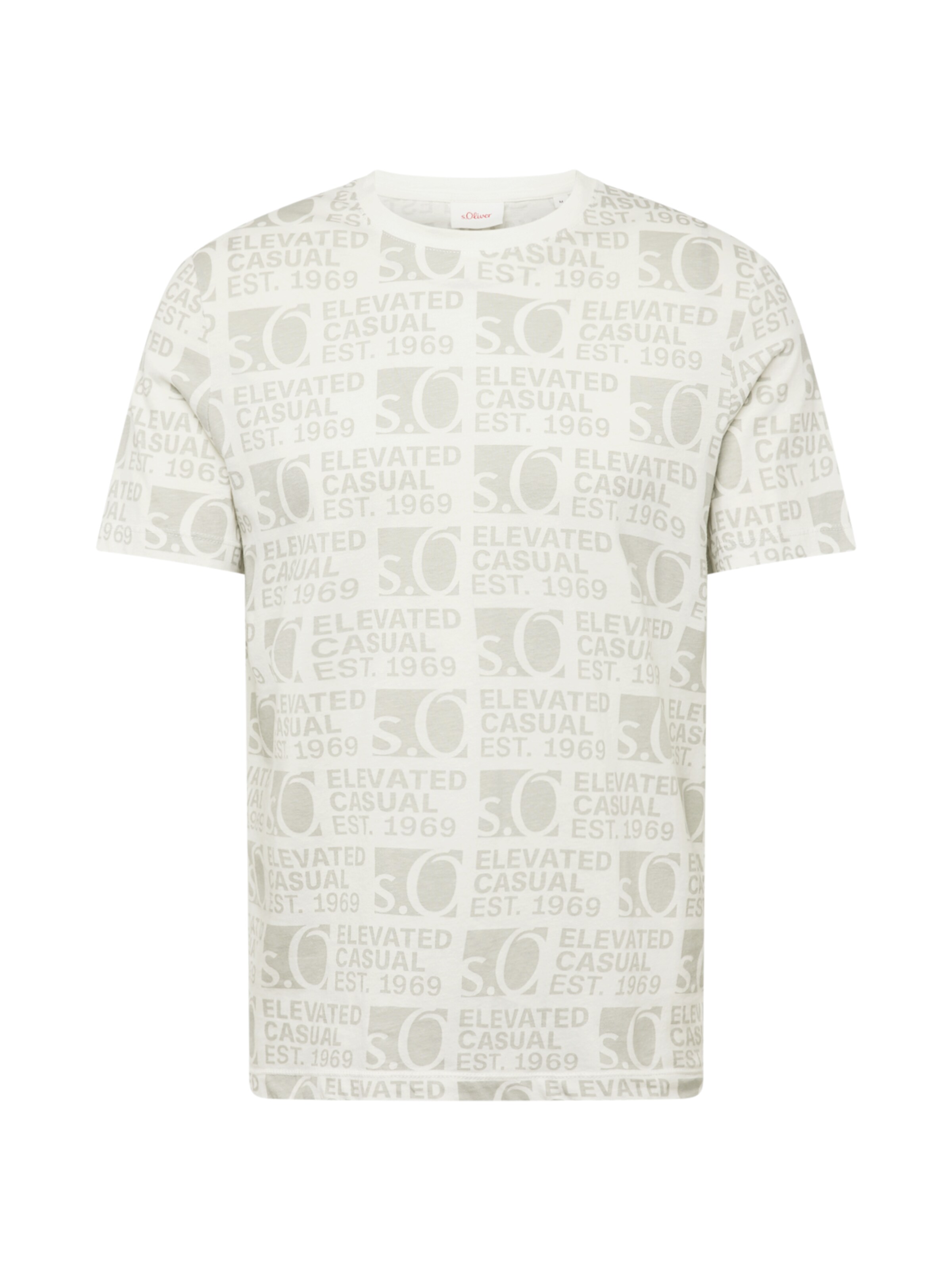 T-Shirt s.Oliver en blanc : devant