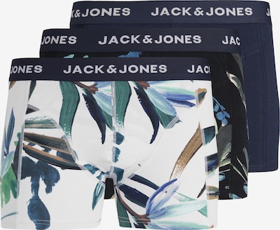 JACK & JONES Boxers en bleu / noir / blanc, Vue avec produit