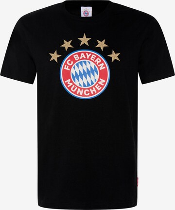FC BAYERN MÜNCHEN Performance Shirt 'FC Bayern München' in Black: front