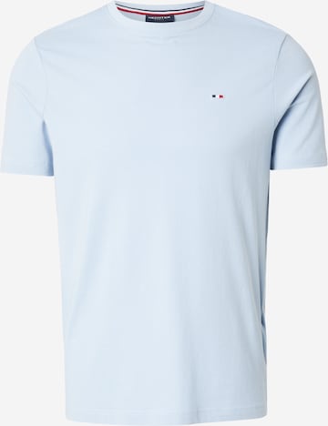 T-Shirt HECHTER PARIS en bleu : devant