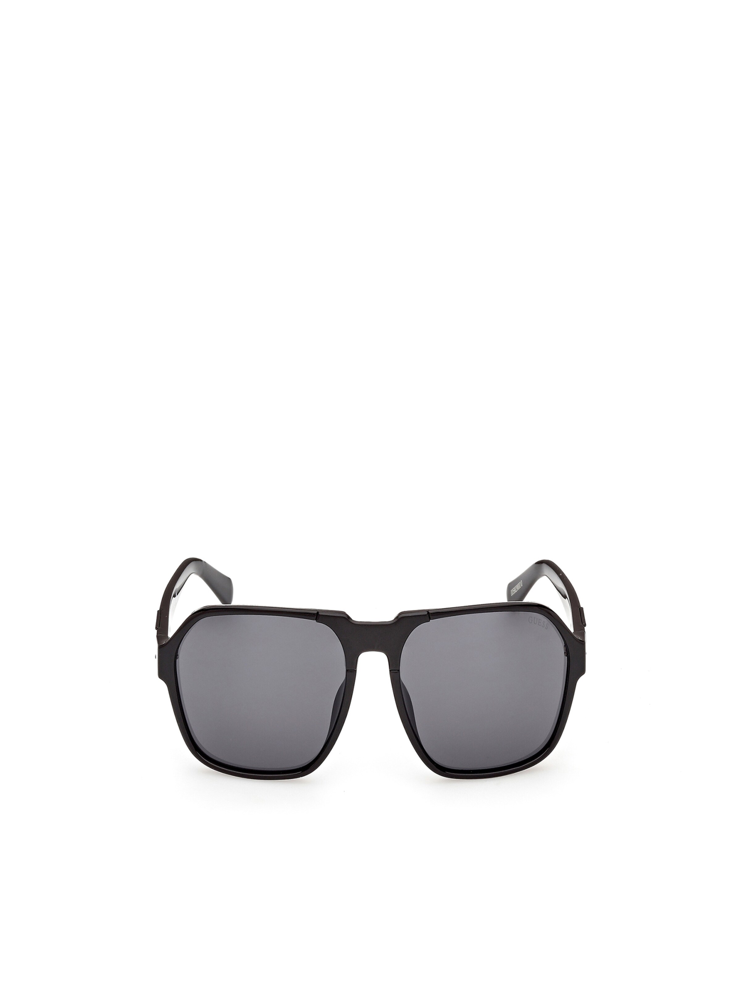 GUESS Sonnenbrille in Schwarz: Vorderseite