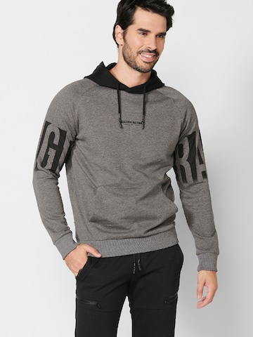 KOROSHI - Sweatshirt em cinzento