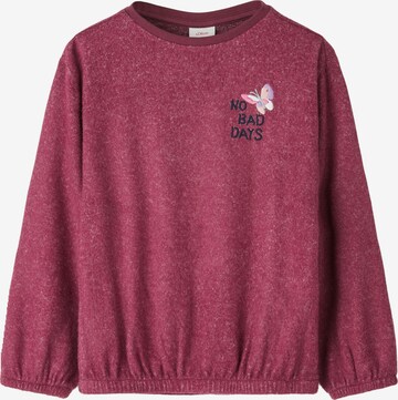 s.Oliver Sweatshirt in Pink: predná strana