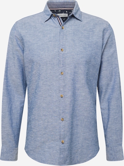 JACK & JONES Chemise en bleu denim, Vue avec produit