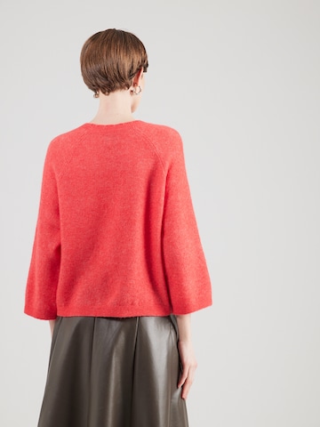 NÜMPH Sweter 'NURIETTE' w kolorze czerwony