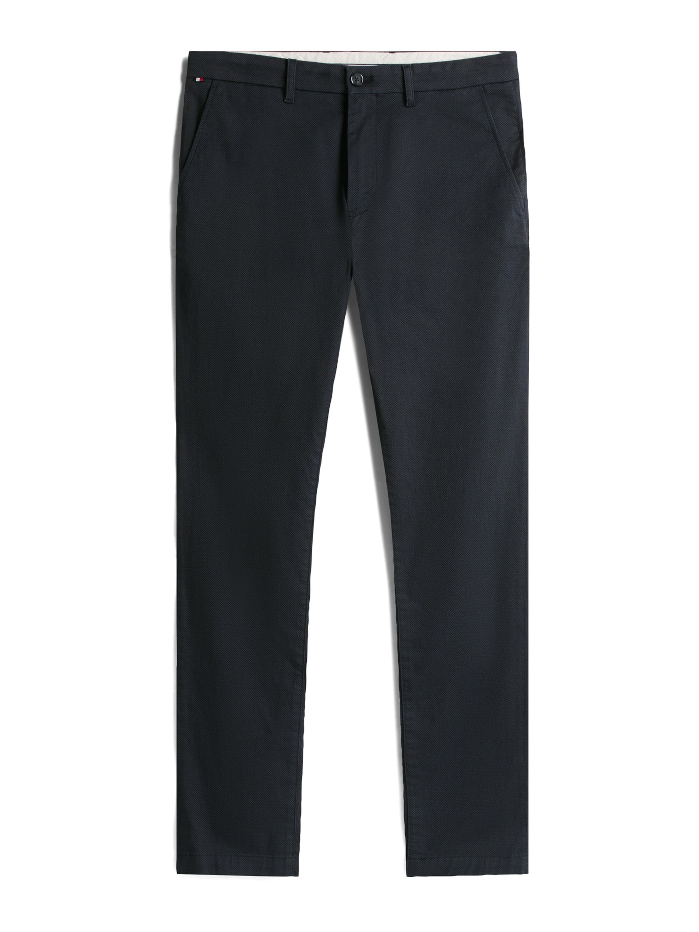 TOMMY HILFIGER Слим Брюки-чинос в Синий: спереди