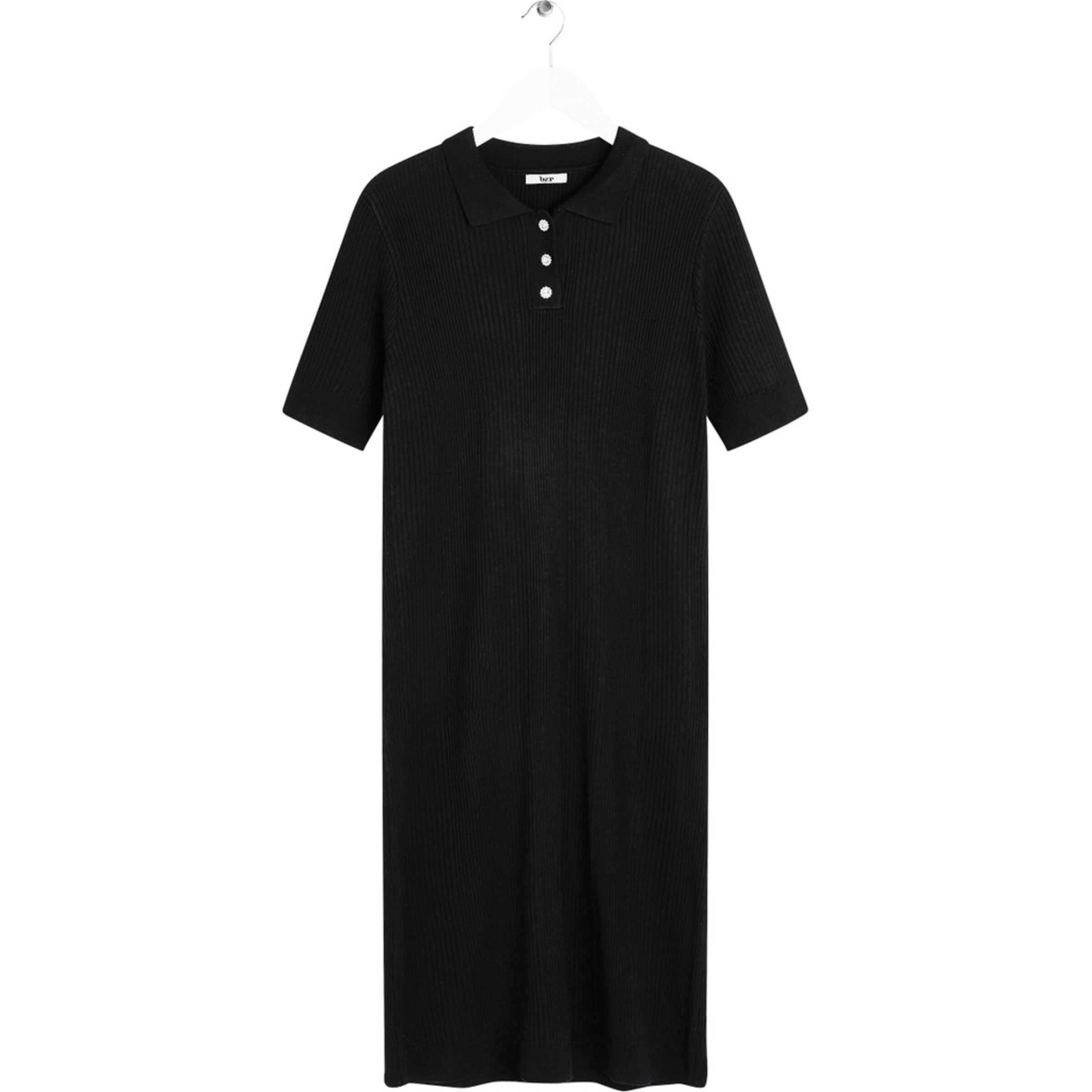 BZR Φόρεμα σε μαύρο: μπροστά