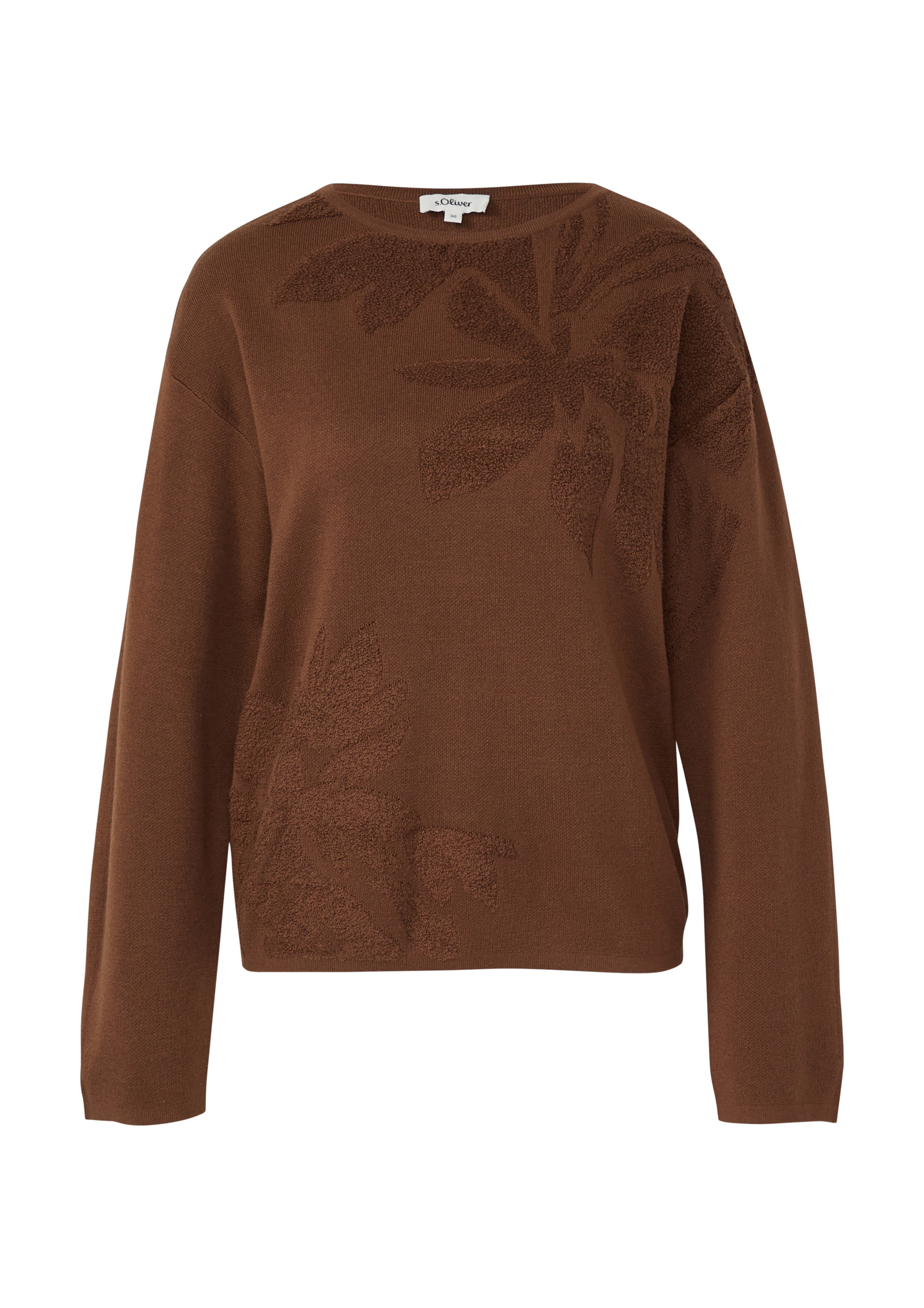 Pull-over s.Oliver en marron : devant