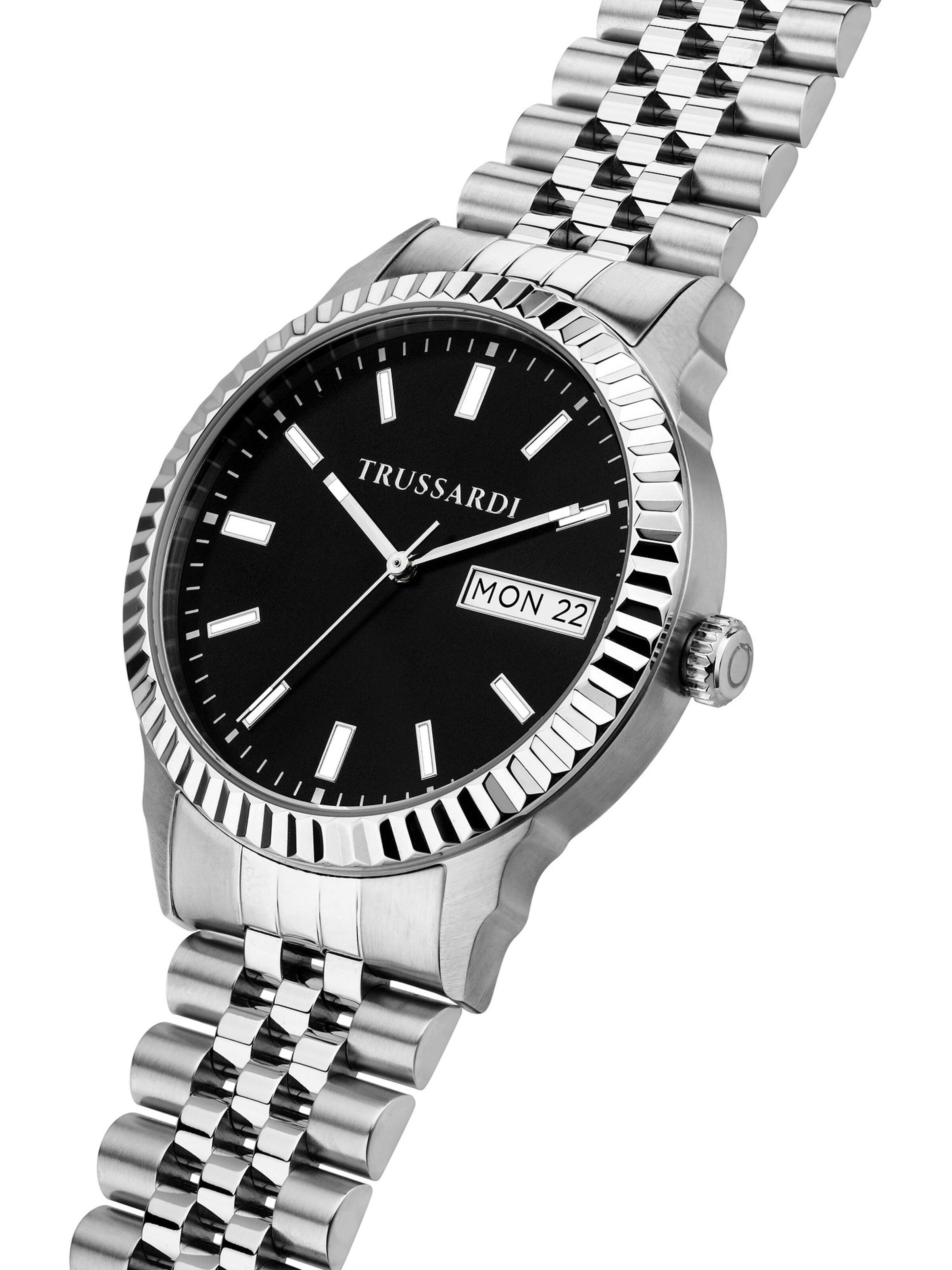 Trussardi Analoguhr in Silber