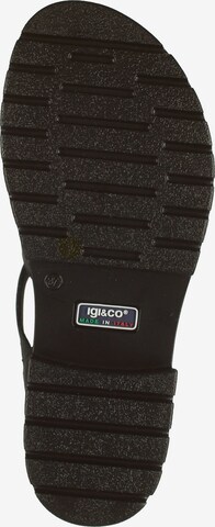 IGI&CO Strap Sandals in Black