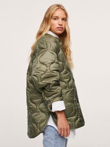 MANGO Jacke 'Melon' in Grün