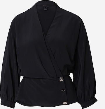 River Island Blouse 'GRAZER' in Zwart: voorkant