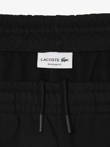 LACOSTE Tapered Pants in Black