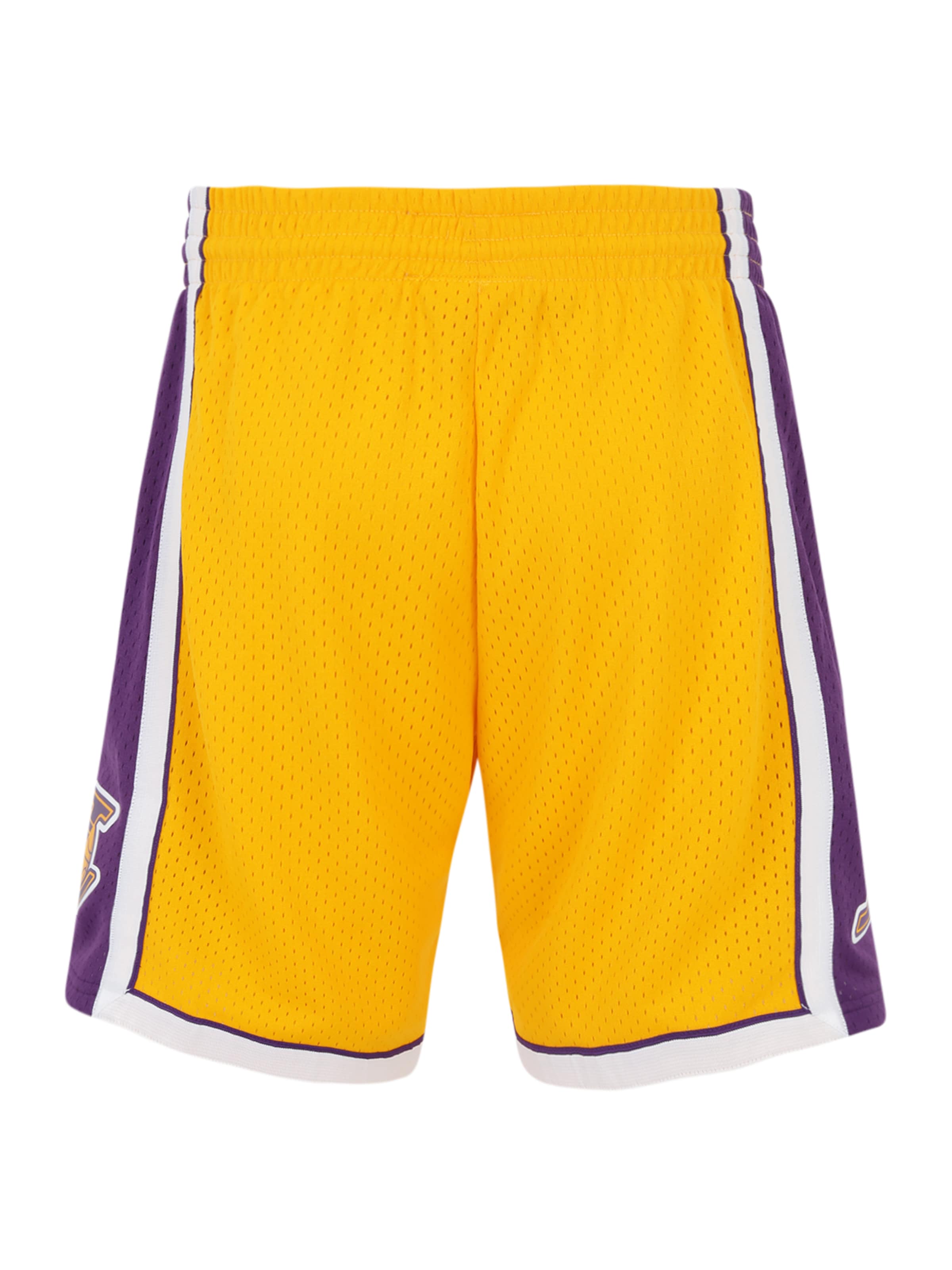Mitchell & Ness Voľný strih Nohavice 'LOS ANGELES LAKERS' - Žltá