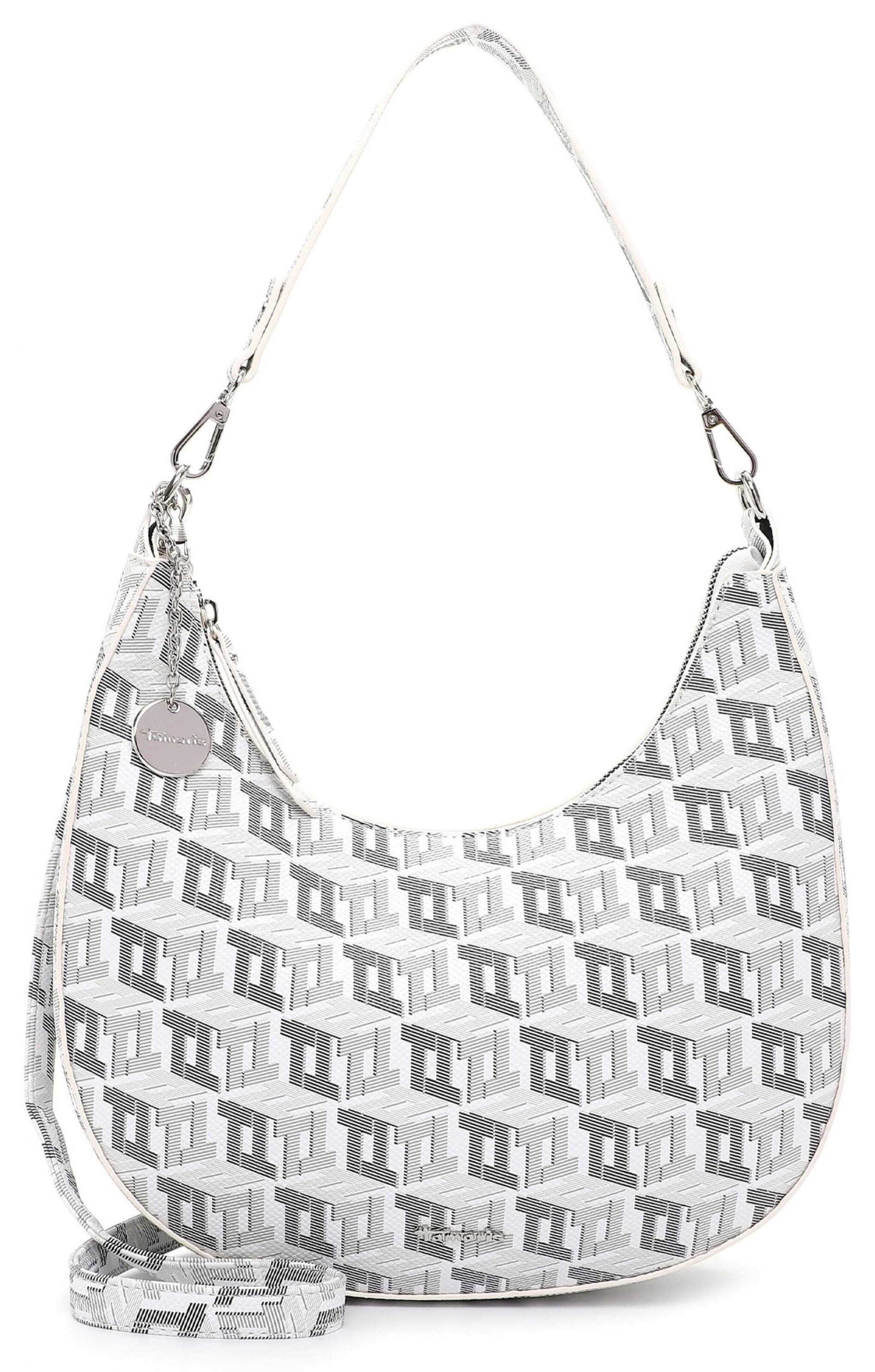 Tamaris Schultertasche 'Adriane' in Weiß: Vorderseite