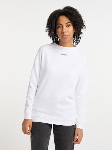 SOMWR Sweater 'REPLENISH' in White: front