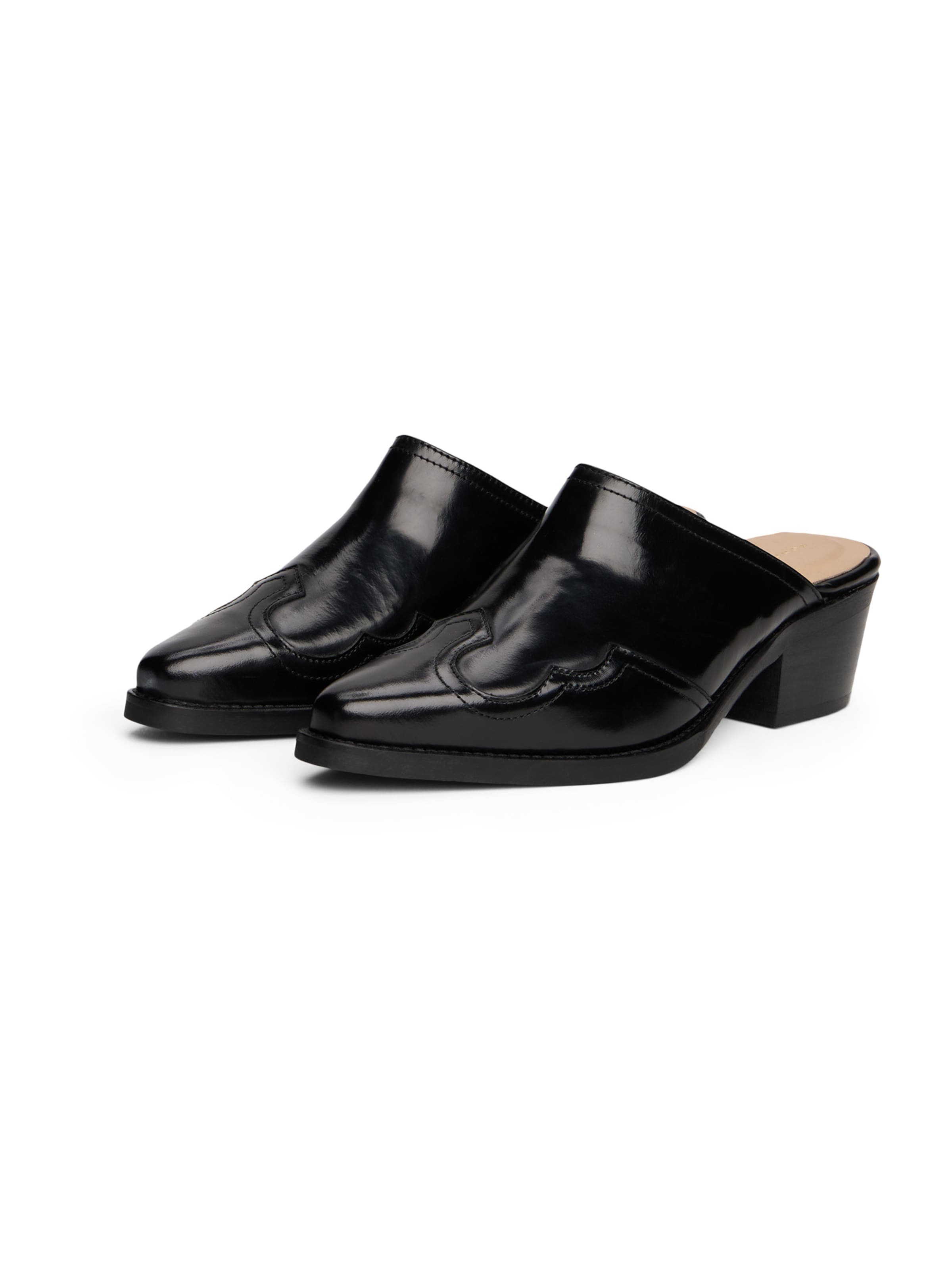 Mule TOMMY HILFIGER en noir : devant