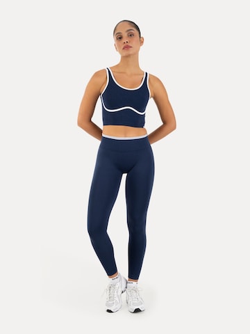 Smilodox Skinny Leggings in Blauw