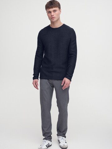 Pull-over !Solid en bleu